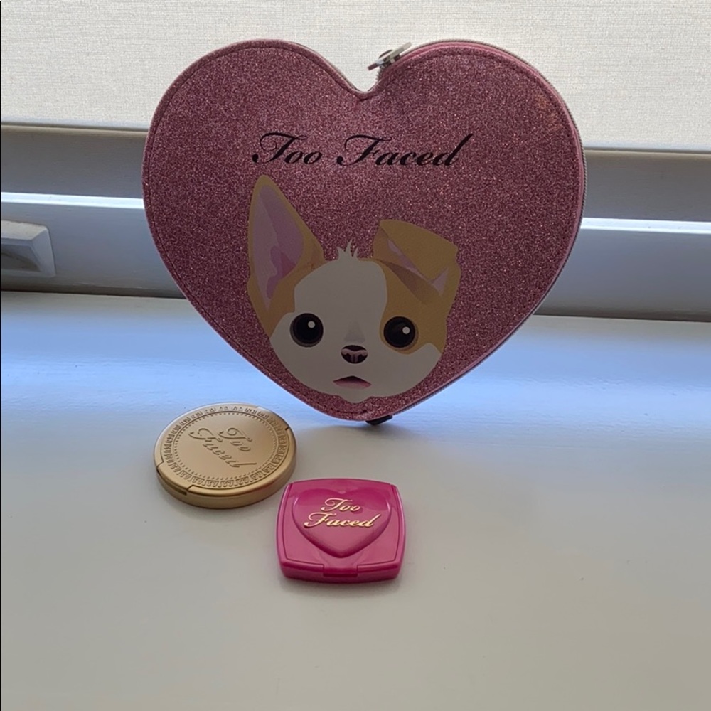 Too Faced x Kat Von D Pouch and Cheek Makeup